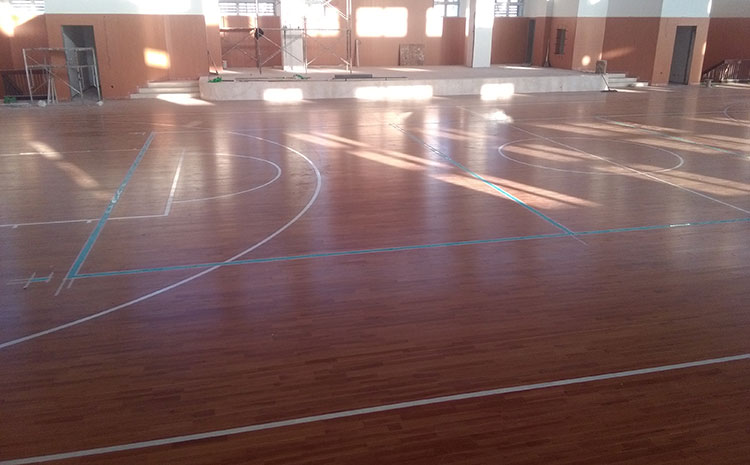 歐氏學校舞臺運動木地板生產廠家