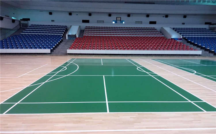 歐氏22厚體育木地板結構