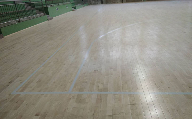 歐氏楓樺木舞臺(tái)運(yùn)動(dòng)木地板單層龍骨結(jié)構(gòu)