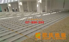 安徽室內(nèi)運動場安裝木地板多少錢？